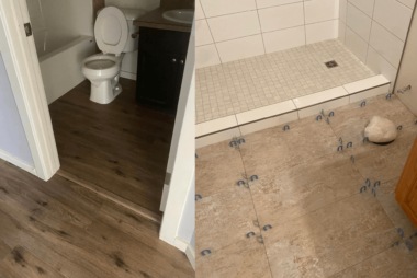 bathroom flooring